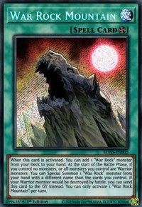 War Rock Mountain [BLVO-EN000] Secret Rare | Tables and Towers