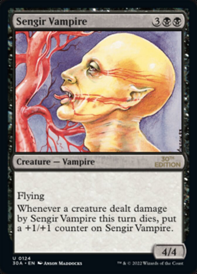 Sengir Vampire [30th Anniversary Edition] | Tables and Towers