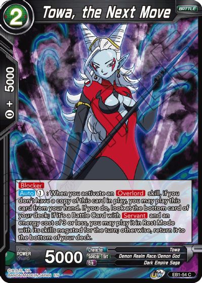 Towa, the Next Move (EB1-054) [Battle Evolution Booster] | Tables and Towers