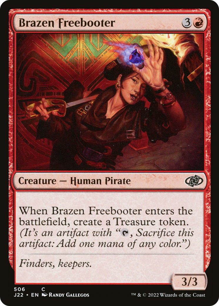 Brazen Freebooter [Jumpstart 2022] | Tables and Towers