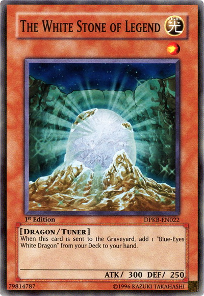 The White Stone of Legend [DPKB-EN022] Super Rare | Tables and Towers