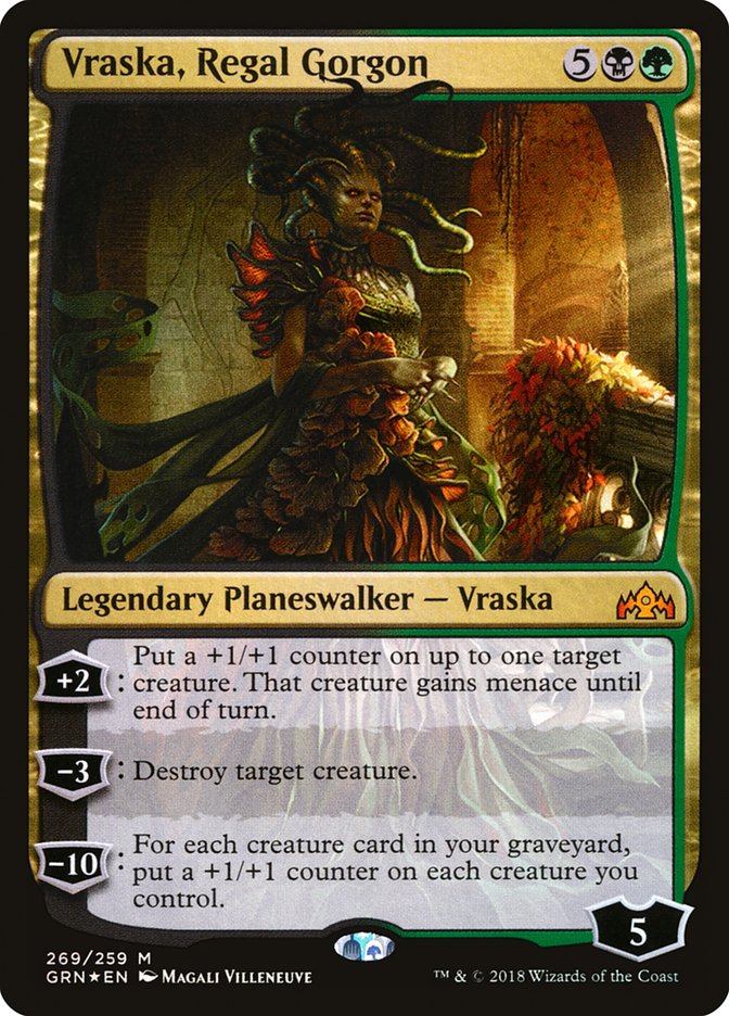 Vraska, Regal Gorgon [Guilds of Ravnica] | Tables and Towers