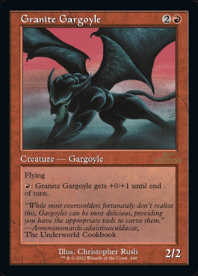 Granite Gargoyle (Retro) [30th Anniversary Edition] | Tables and Towers