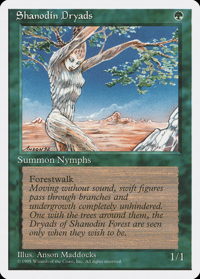 Shanodin Dryads [Fourth Edition] | Tables and Towers