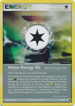 Holon Energy GL (85/101) (Stamped) [EX: Dragon Frontiers] | Tables and Towers