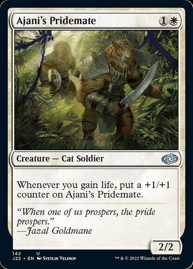 Ajani's Pridemate [Jumpstart 2022] | Tables and Towers