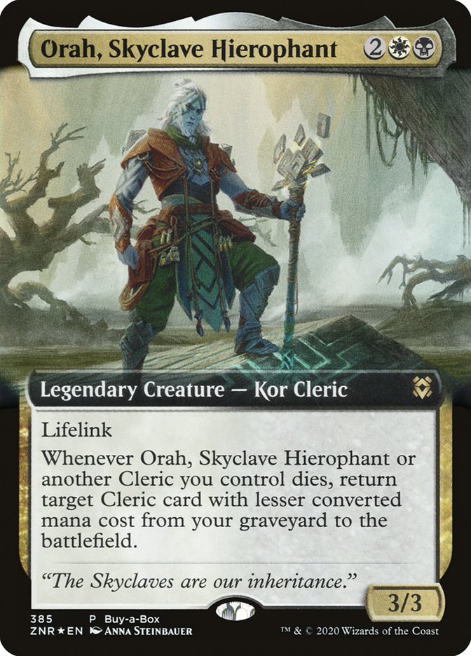 Orah, Skyclave Hierophant (Buy-A-Box) [Zendikar Rising] | Tables and Towers