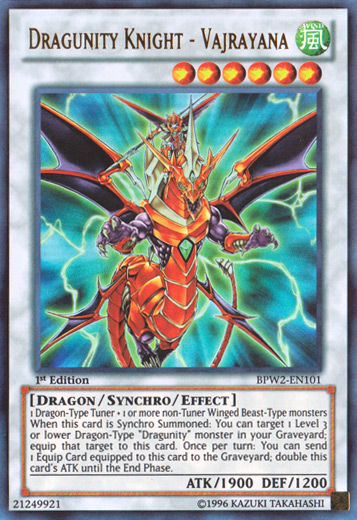 Dragunity Knight - Vajrayana [BPW2-EN101] Ultra Rare | Tables and Towers