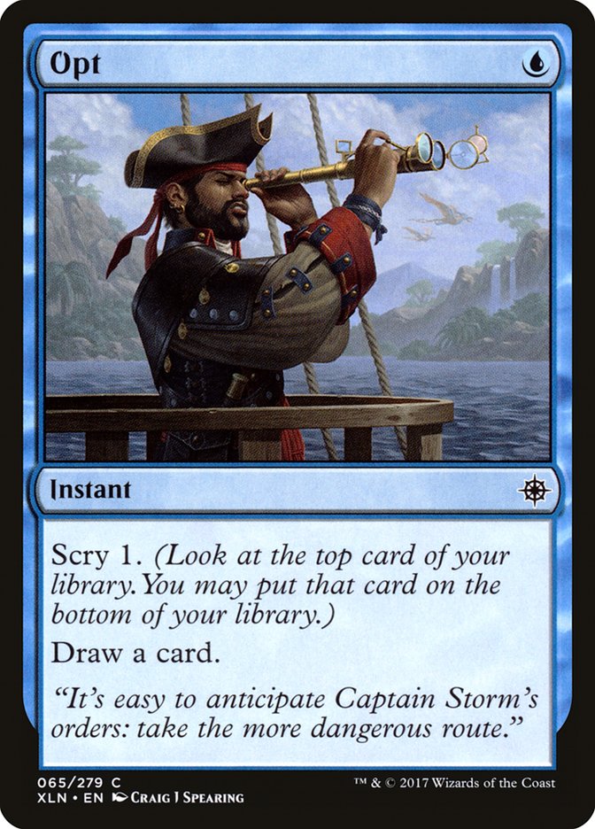 Opt [Ixalan] | Tables and Towers