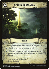 Thaumatic Compass // Spires of Orazca [Ixalan Prerelease Promos] | Tables and Towers