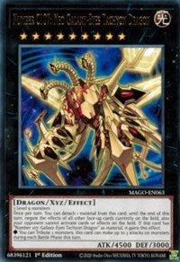 Number C107: Neo Galaxy-Eyes Tachyon Dragon [MAGO-EN063] Rare | Tables and Towers