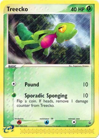 Treecko (016) (Non-Holo) [Nintendo: Black Star Promos] | Tables and Towers