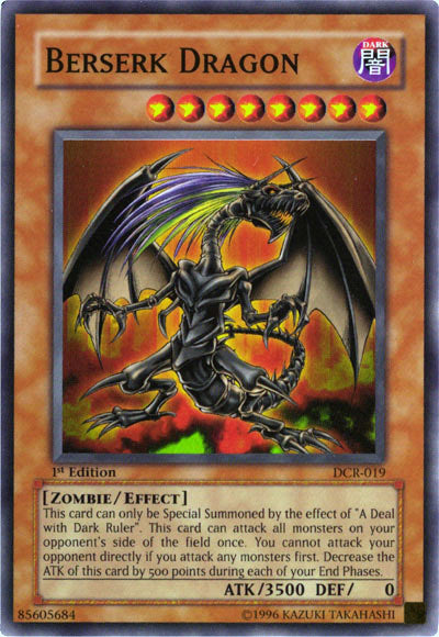 Berserk Dragon [DCR-019] Super Rare | Tables and Towers