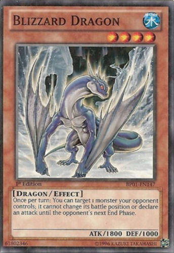 Blizzard Dragon [BP01-EN147] Starfoil Rare | Tables and Towers