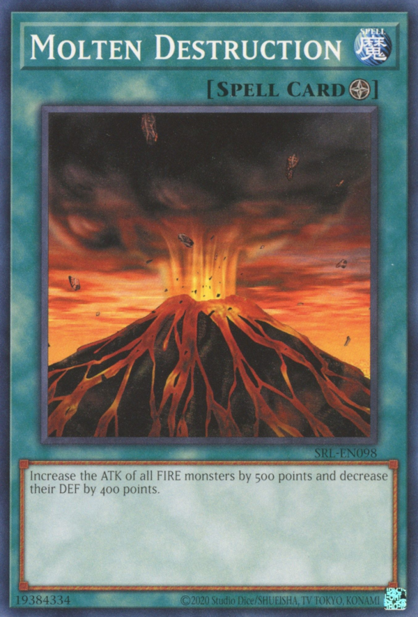 Molten Destruction [SRL-EN098] Short Print | Tables and Towers