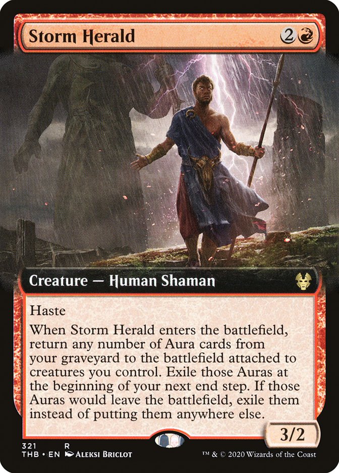 Storm Herald (Extended Art) [Theros Beyond Death] | Tables and Towers