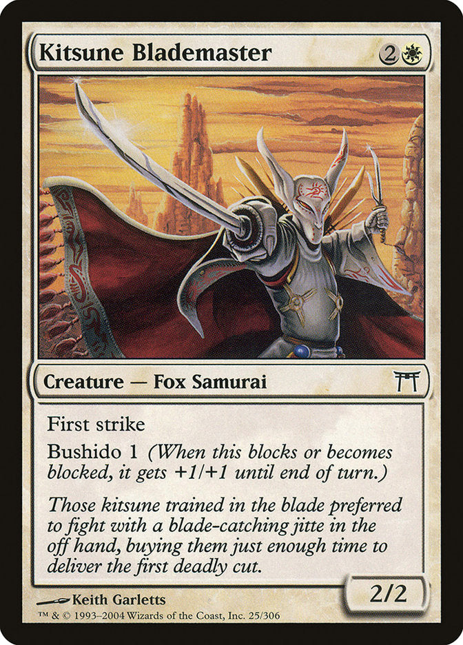 Kitsune Blademaster [Champions of Kamigawa] | Tables and Towers