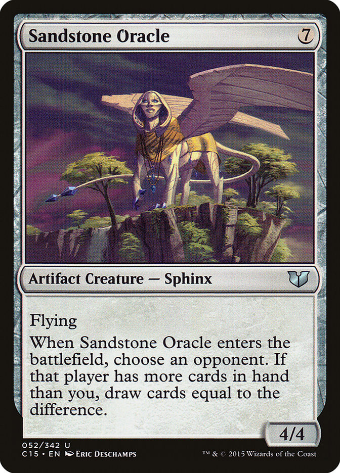 Sandstone Oracle [Commander 2015] | Tables and Towers