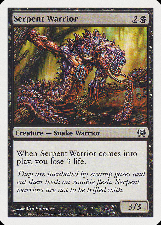 Serpent Warrior [Ninth Edition] | Tables and Towers