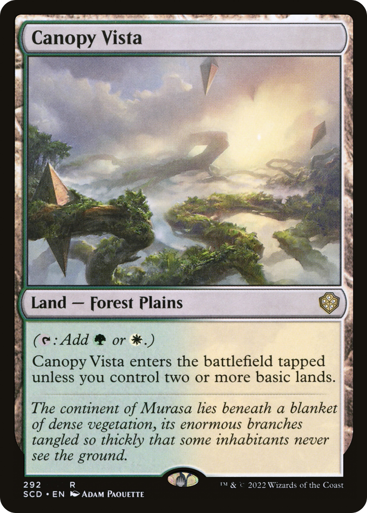 Canopy Vista [Starter Commander Decks] | Tables and Towers