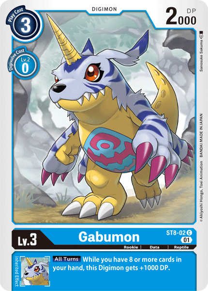 Gabumon [ST8-02] [Starter Deck: Ulforce Veedramon] | Tables and Towers