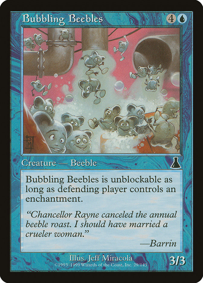 Bubbling Beebles [Urza's Destiny] | Tables and Towers