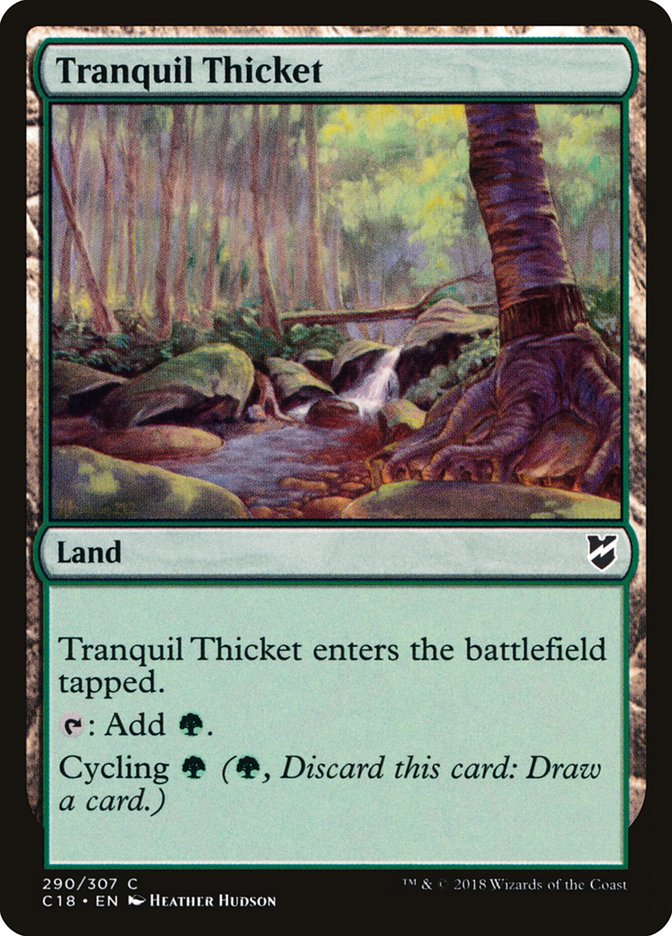 Tranquil Thicket [Commander 2018] | Tables and Towers