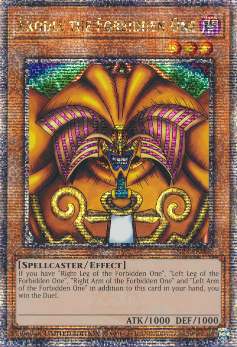 Exodia the Forbidden One [TN23-EN002] Quarter Century Secret Rare | Tables and Towers