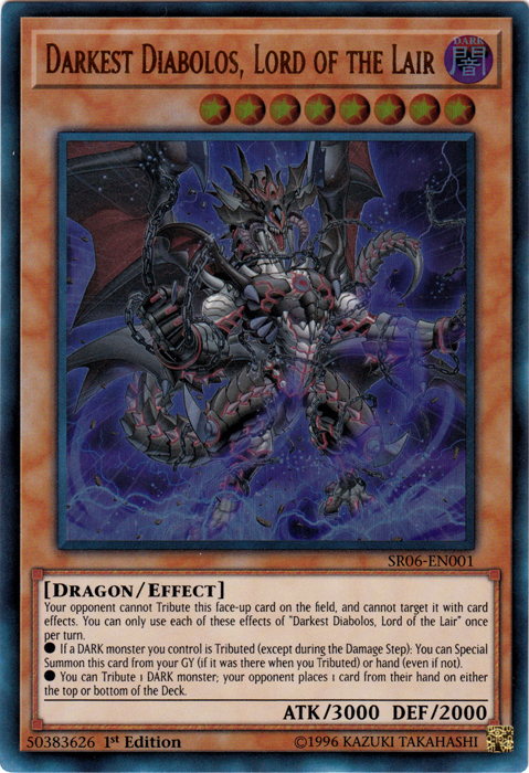 Darkest Diabolos, Lord of the Lair [SR06-EN001] Ultra Rare | Tables and Towers