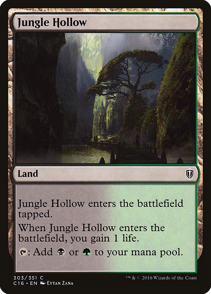 Jungle Hollow [Commander 2016] | Tables and Towers
