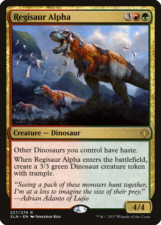 Regisaur Alpha [Ixalan] | Tables and Towers