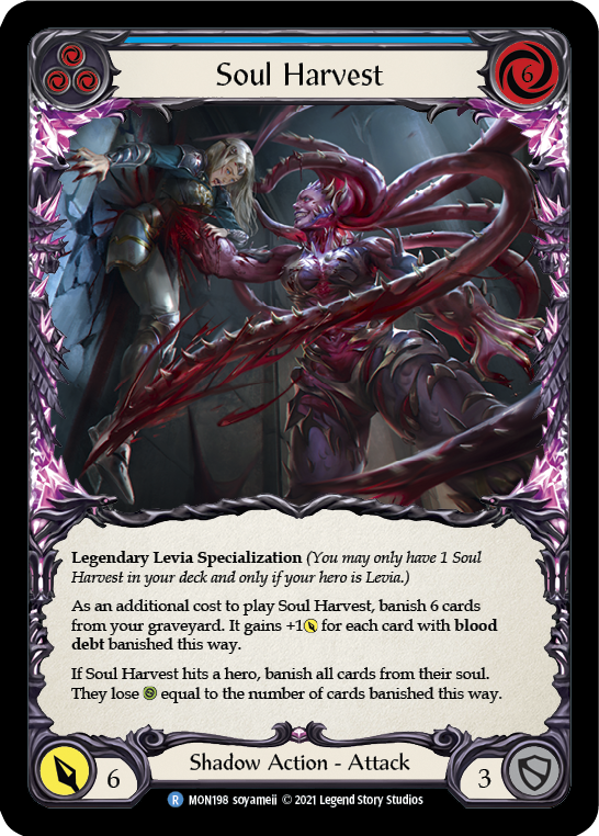 Soul Harvest [MON198-RF] (Monarch)  1st Edition Rainbow Foil | Tables and Towers