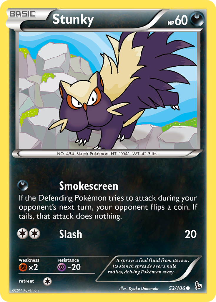 Stunky (53/106) [XY: Flashfire] | Tables and Towers