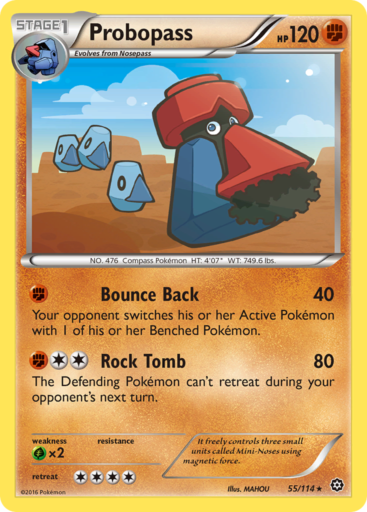 Probopass (55/114) [XY: Steam Siege] | Tables and Towers