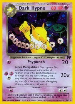 Dark Hypno (9/82) [Team Rocket Unlimited] | Tables and Towers