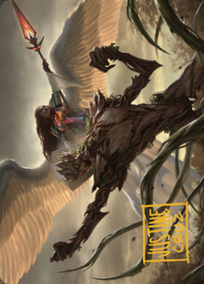 Strength of the Coalition Art Card (Gold-Stamped Signature) [Dominaria United Art Series] | Tables and Towers