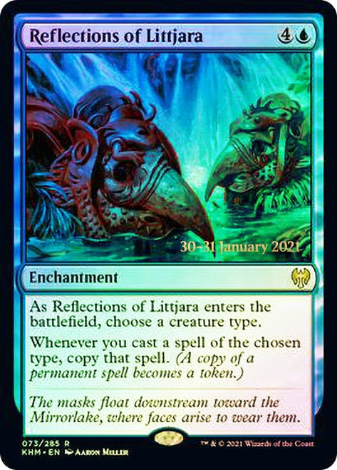 Reflections of Littjara [Kaldheim Prerelease Promos] | Tables and Towers