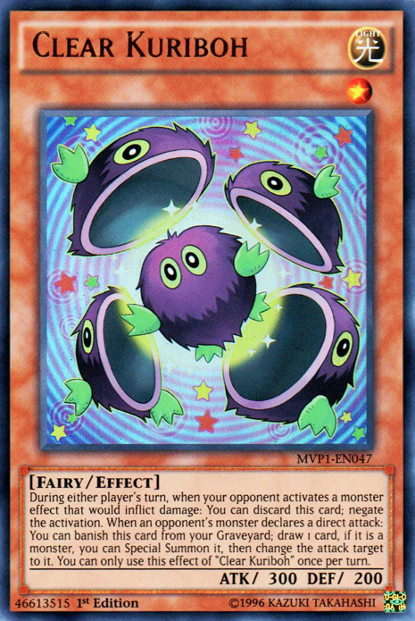 Clear Kuriboh [MVP1-EN047] Ultra Rare | Tables and Towers