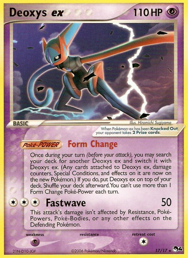 Deoxys ex (17/17) [POP Series 4] | Tables and Towers