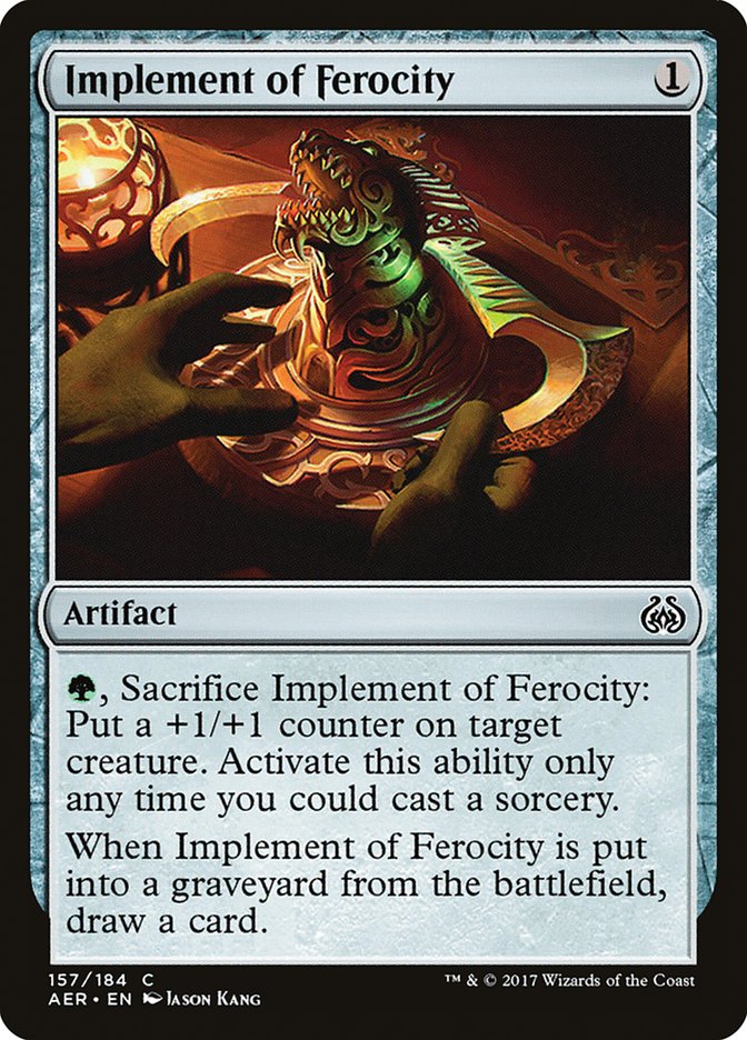 Implement of Ferocity [Aether Revolt] | Tables and Towers