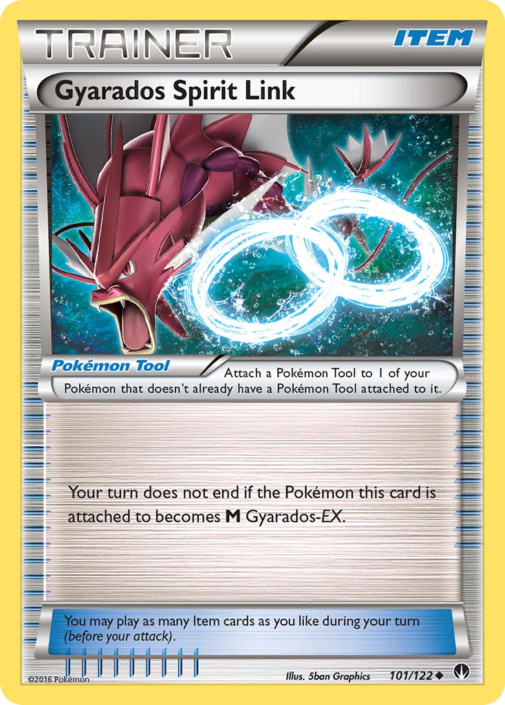 Gyarados Spirit Link (101/122) [XY: BREAKpoint] | Tables and Towers