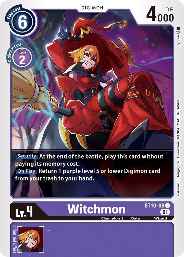 Witchmon [ST10-09] [Starter Deck: Parallel World Tactician] | Tables and Towers