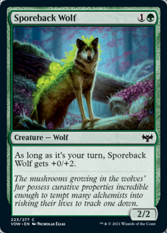 Sporeback Wolf [Innistrad: Crimson Vow] | Tables and Towers