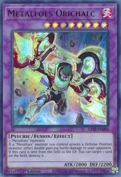 Metalfoes Orichalc [GFTP-EN094] Ultra Rare | Tables and Towers