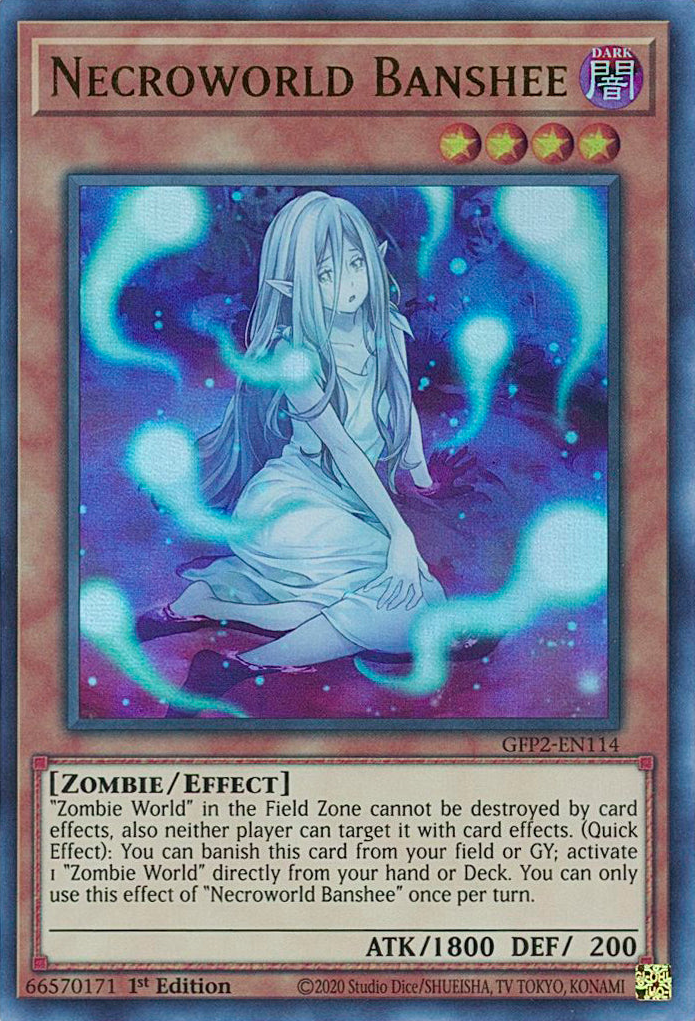 Necroworld Banshee [GFP2-EN114] Ultra Rare | Tables and Towers