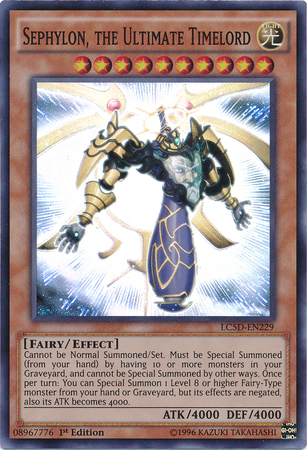 Sephylon, the Ultimate Timelord [LC5D-EN229] Super Rare | Tables and Towers