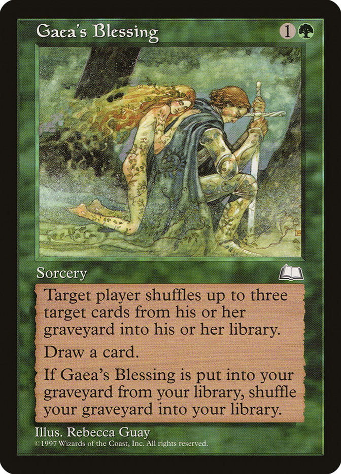 Gaea's Blessing [Weatherlight] | Tables and Towers