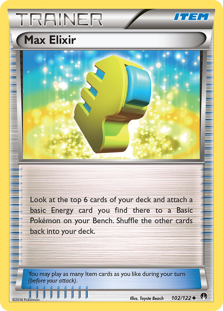 Max Elixir (102/122) [XY: BREAKpoint] | Tables and Towers