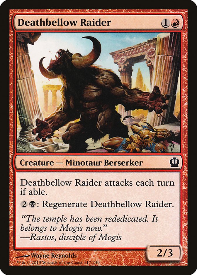 Deathbellow Raider [Theros] | Tables and Towers