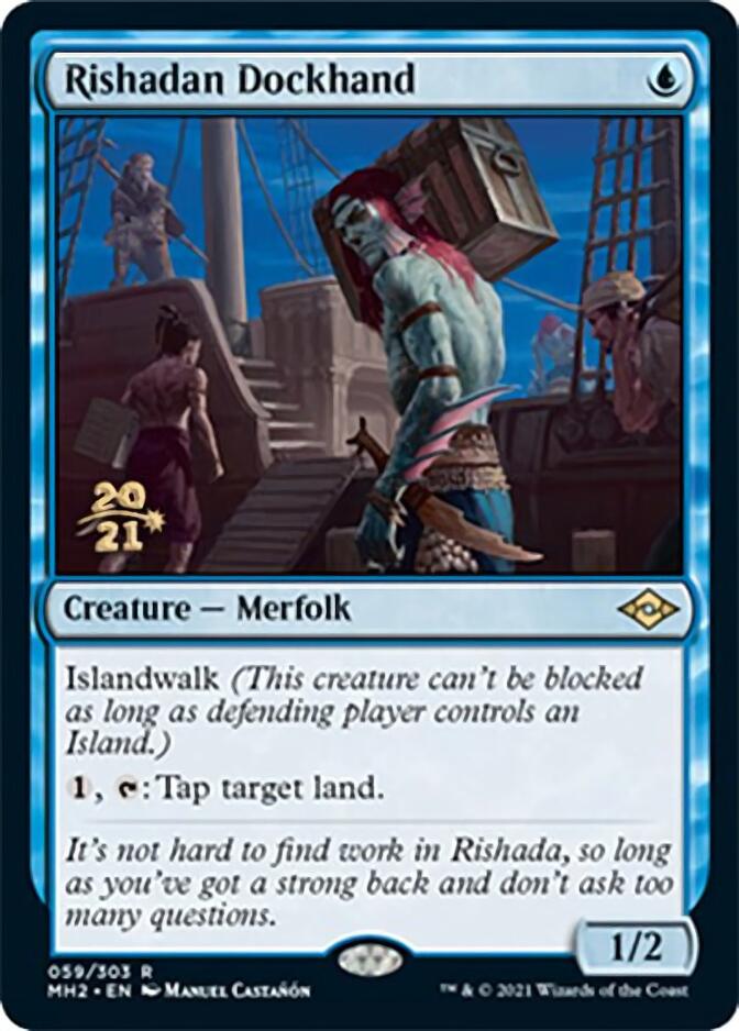 Rishadan Dockhand [Modern Horizons 2 Prerelease Promos] | Tables and Towers